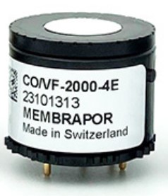 Сенсор на угарный газ CO/VF-2000-4E компании Membrapor с низкой перекрёстной чувствительностью к водороду (H2).